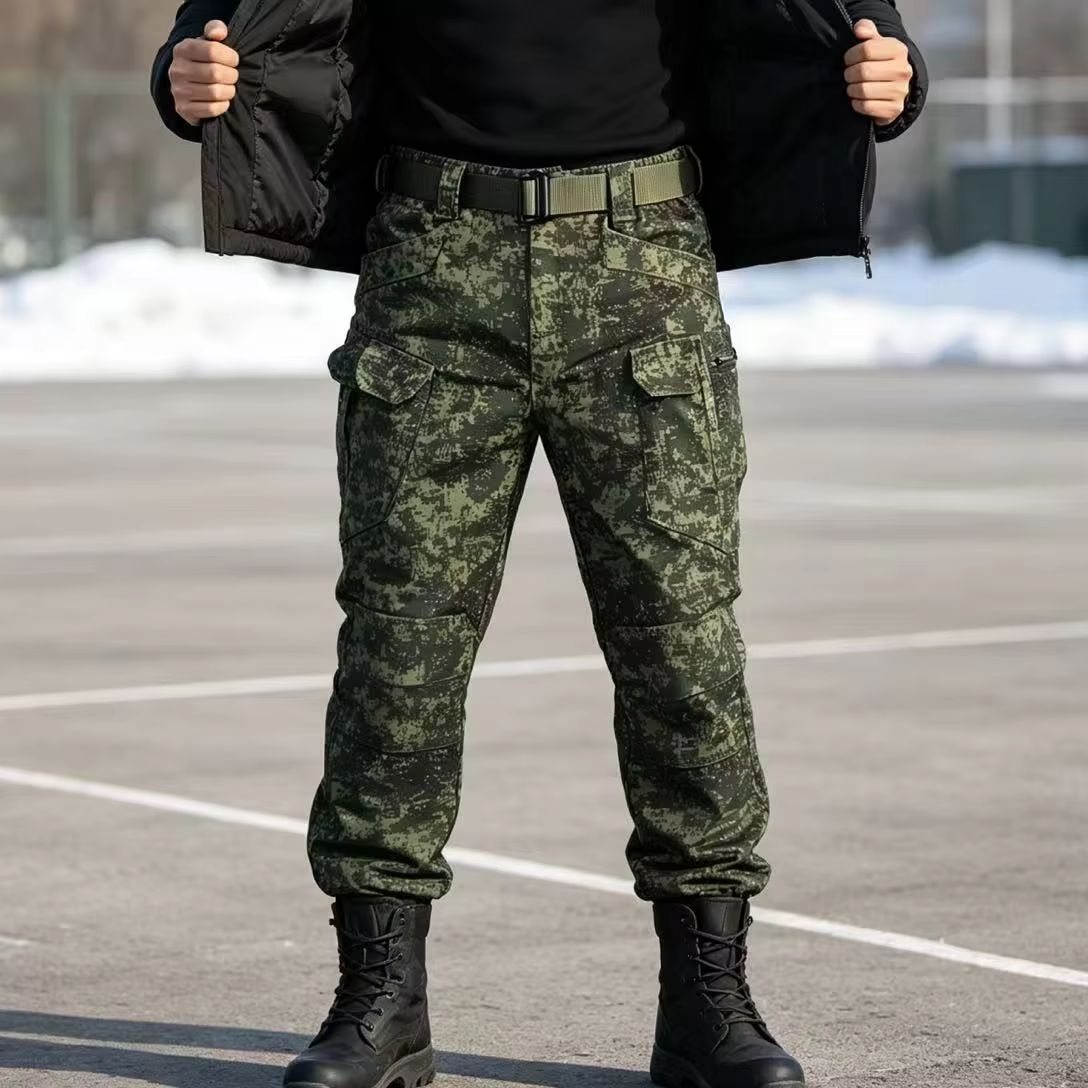 กางเกงคาร์โก้ผ้าฟลีซสำหรับผู้ช - Winter Clothing Hiking บทวิจารณ์และราคา