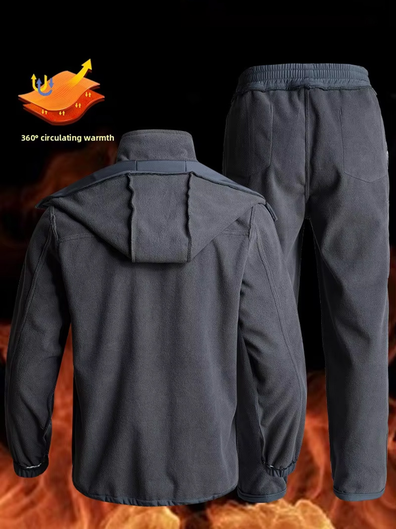 ชุดวอร์มกันลมหนาสำหรับผู้ชาย ช - Winter Clothing Pk บทวิจารณ์และราคา