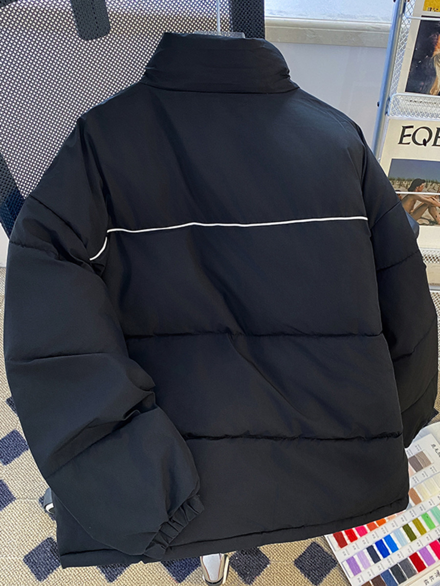 Retro Stand Up COLLAR เสื้อแจ็ - Winter Clothing Hong Kong บทวิจารณ์และราคา
