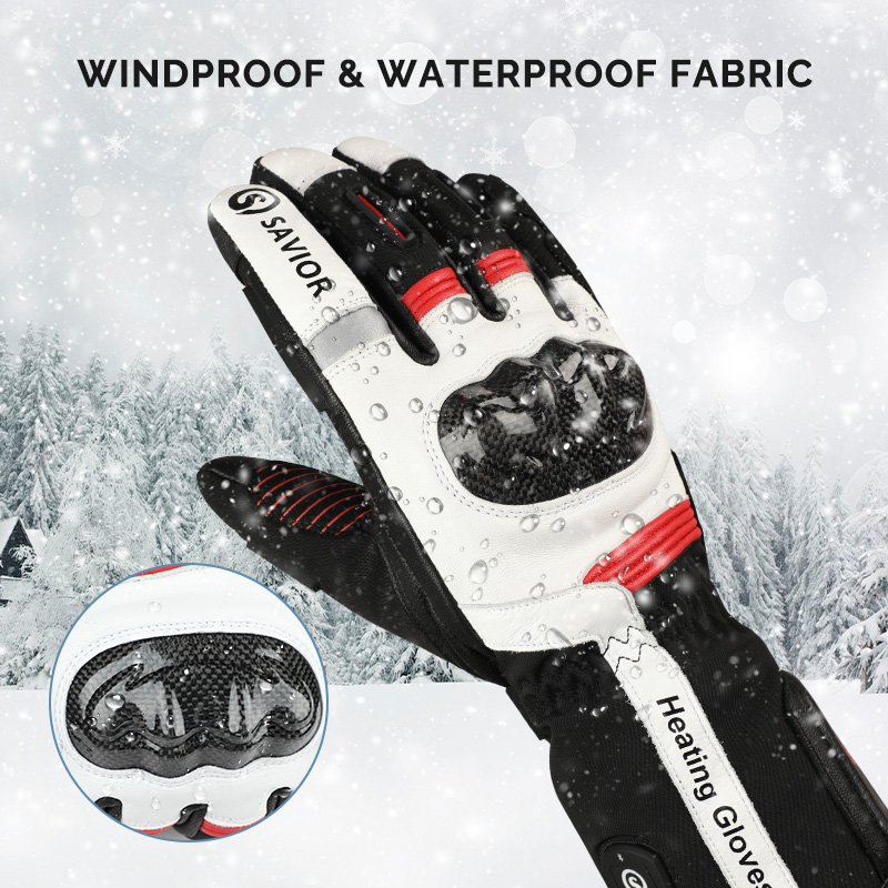 ถุงมือมอเตอร์ไซค์สำหรับฤดูหนาว - Heated Gloves Electric บทวิจารณ์และราคา